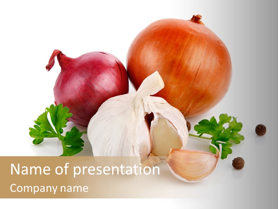 Natural Antibiotics PowerPoint Template