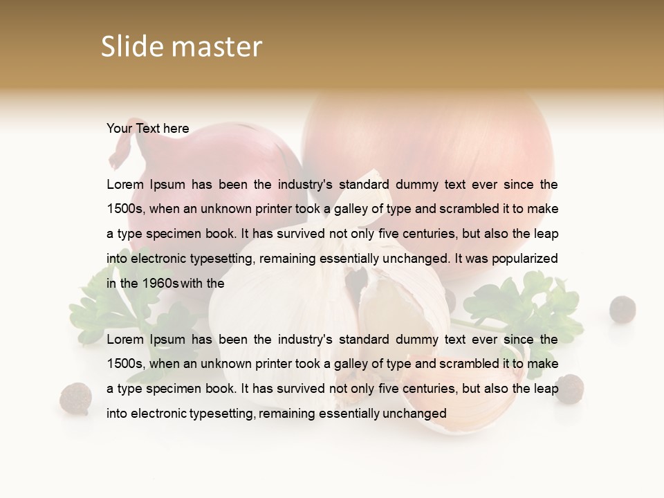 Natural Antibiotics PowerPoint Template