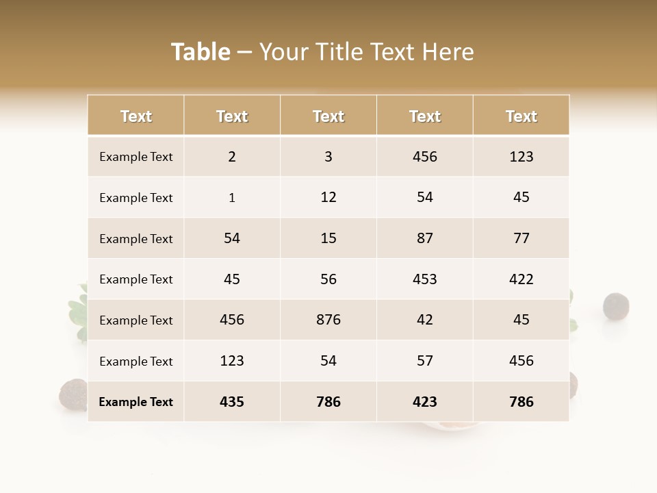 Natural Antibiotics PowerPoint Template