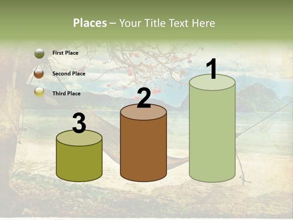 Tropical Scene PowerPoint Template