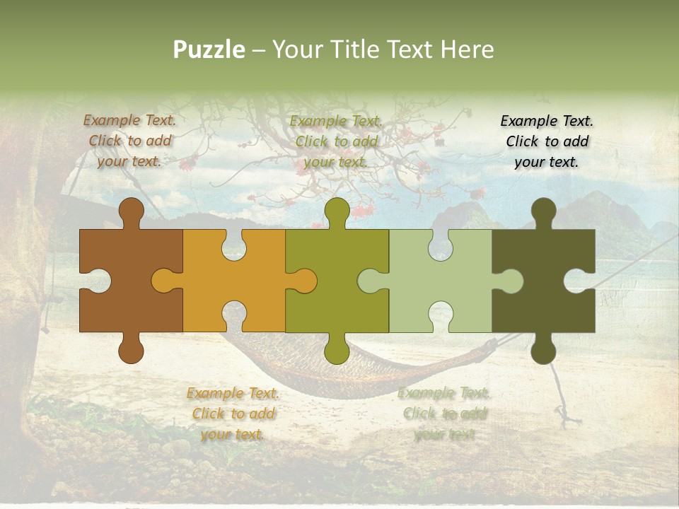 Tropical Scene PowerPoint Template