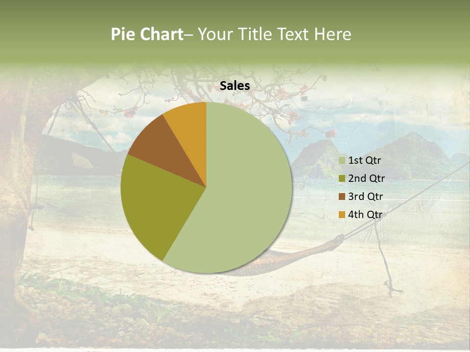 Tropical Scene PowerPoint Template