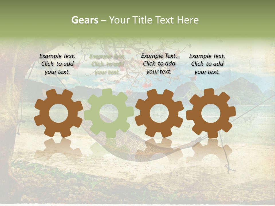 Tropical Scene PowerPoint Template