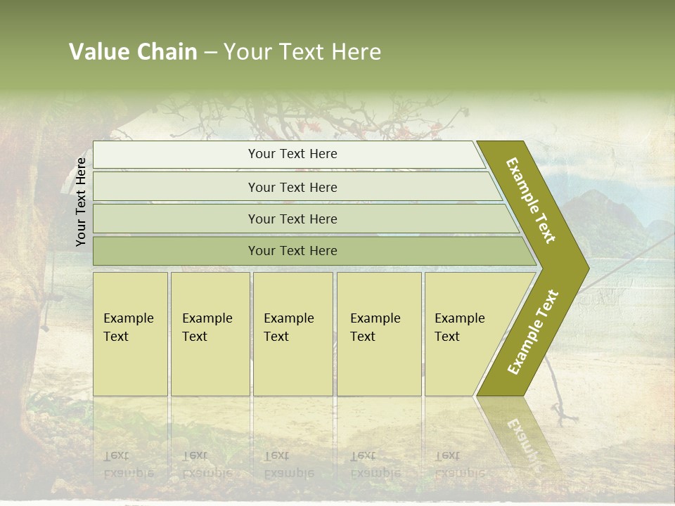 Tropical Scene PowerPoint Template