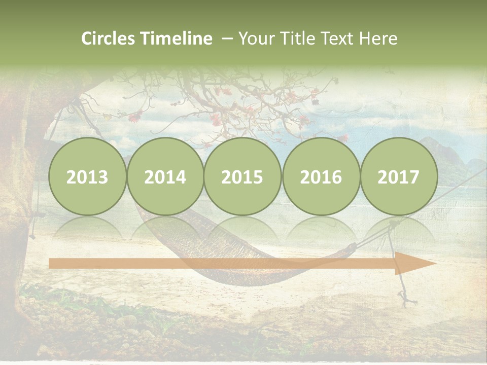 Tropical Scene PowerPoint Template