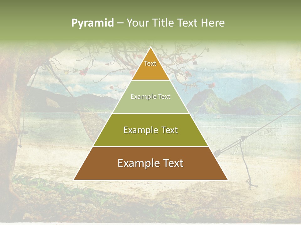 Tropical Scene PowerPoint Template