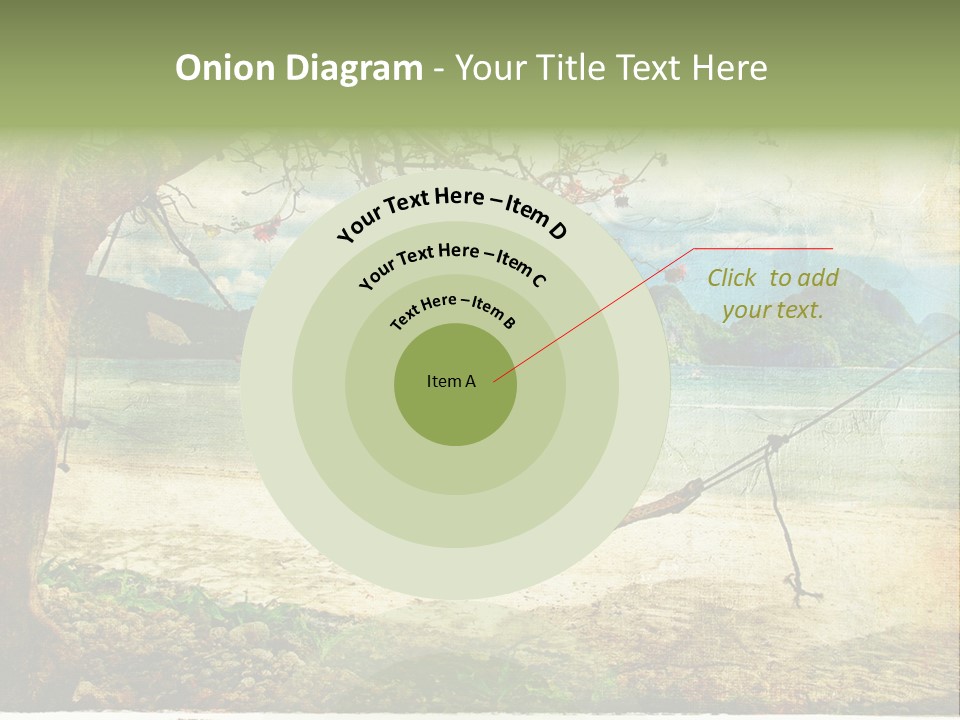 Tropical Scene PowerPoint Template