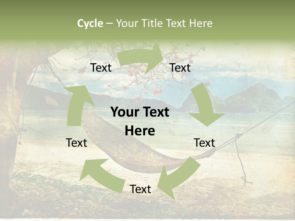 Tropical Scene PowerPoint Template