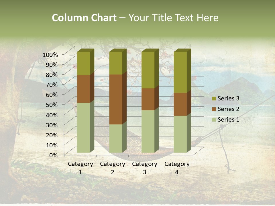 Tropical Scene PowerPoint Template