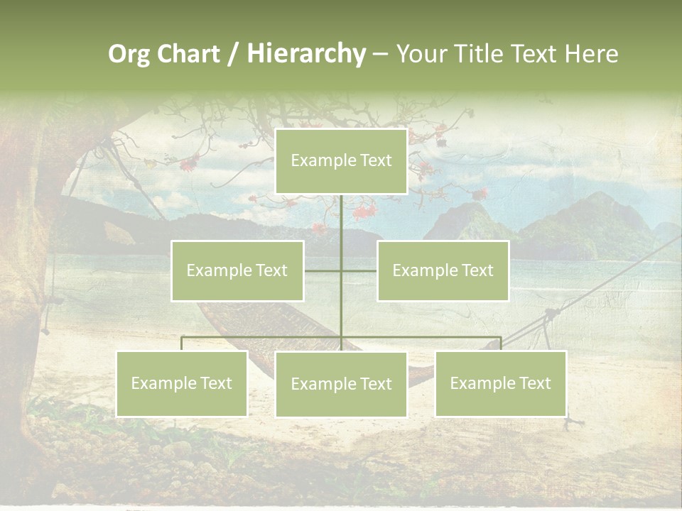 Tropical Scene PowerPoint Template