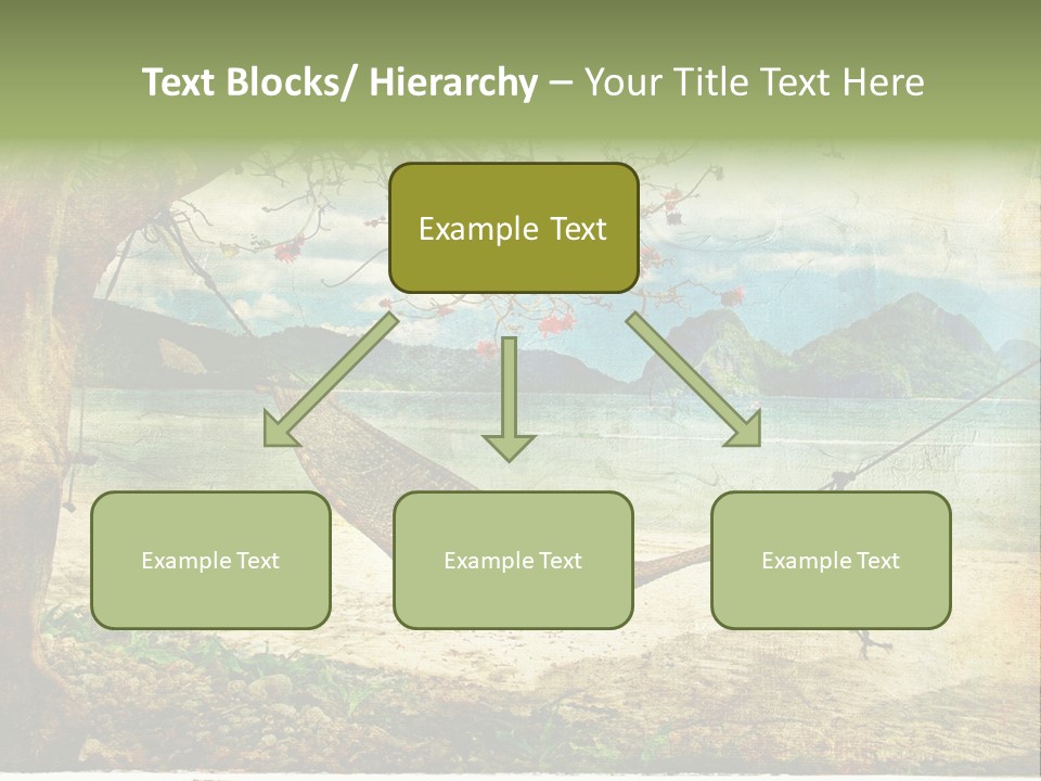 Tropical Scene PowerPoint Template
