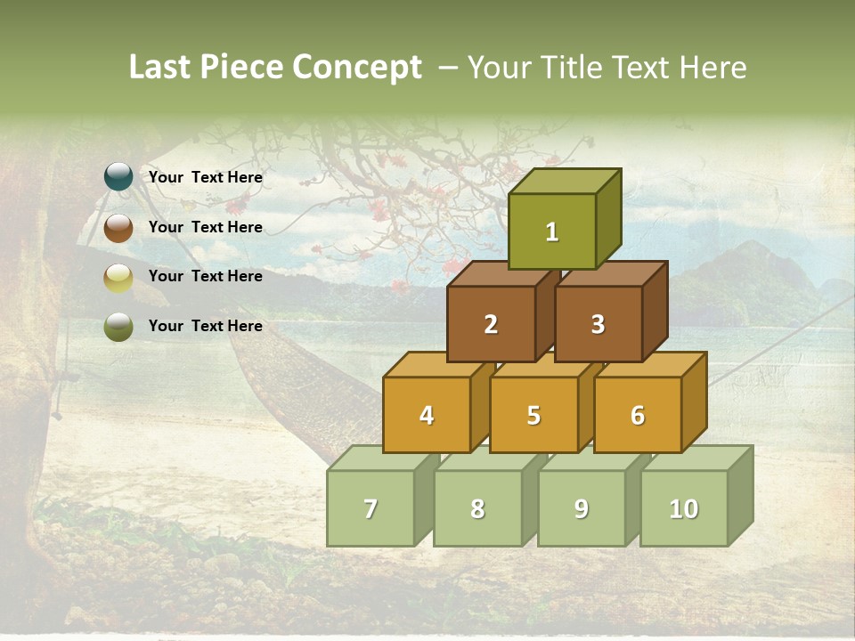 Tropical Scene PowerPoint Template