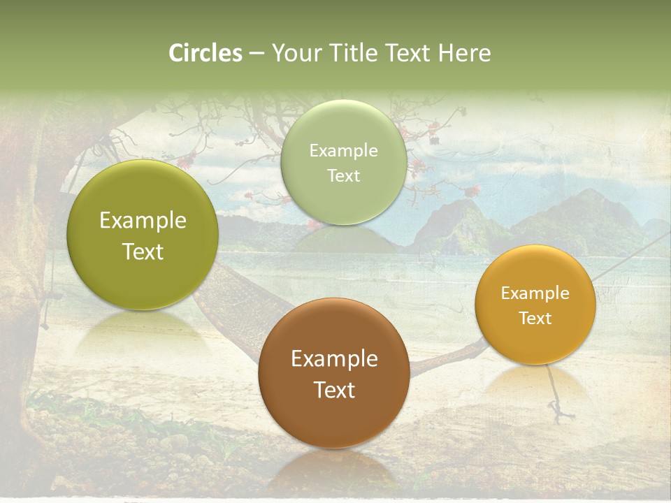 Tropical Scene PowerPoint Template