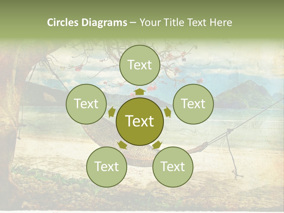 Tropical Scene PowerPoint Template