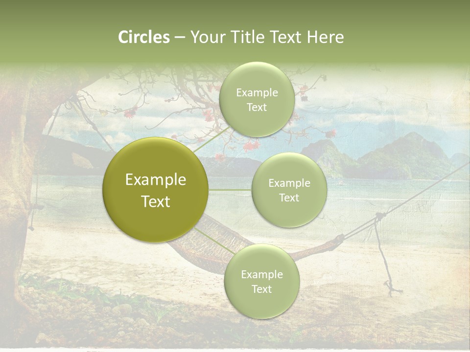 Tropical Scene PowerPoint Template