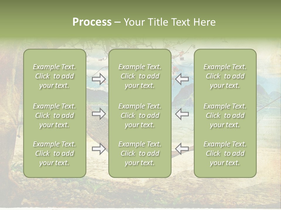 Tropical Scene PowerPoint Template