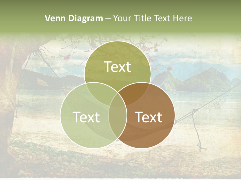 Tropical Scene PowerPoint Template