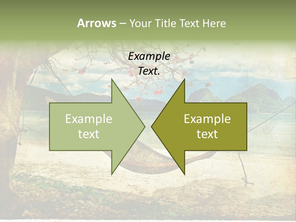 Tropical Scene PowerPoint Template