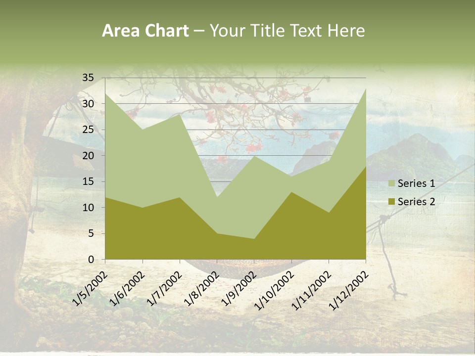 Tropical Scene PowerPoint Template