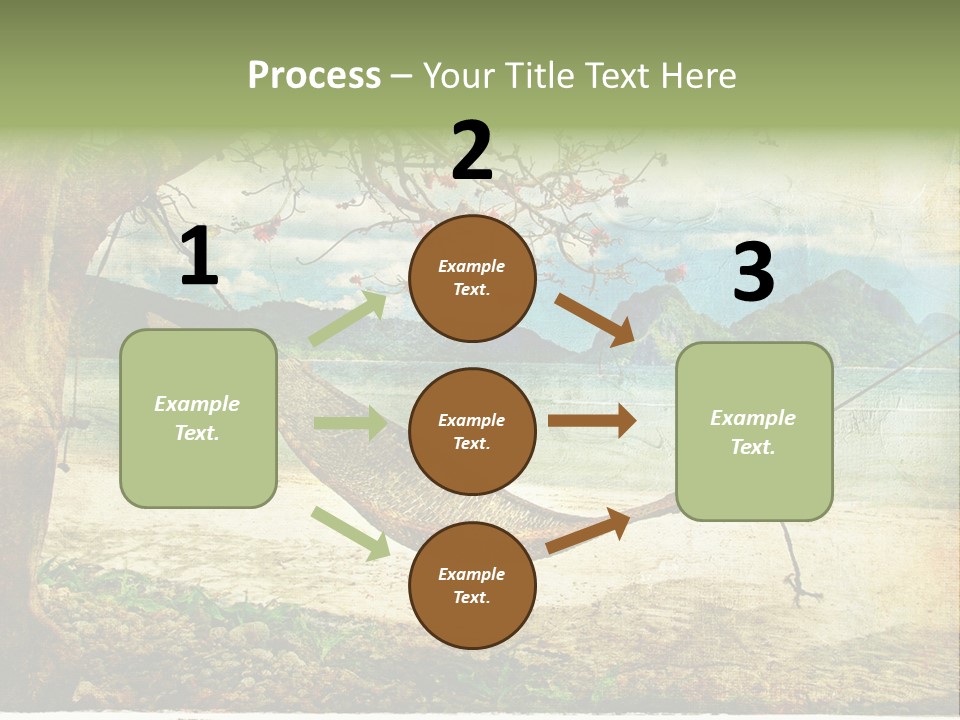 Tropical Scene PowerPoint Template