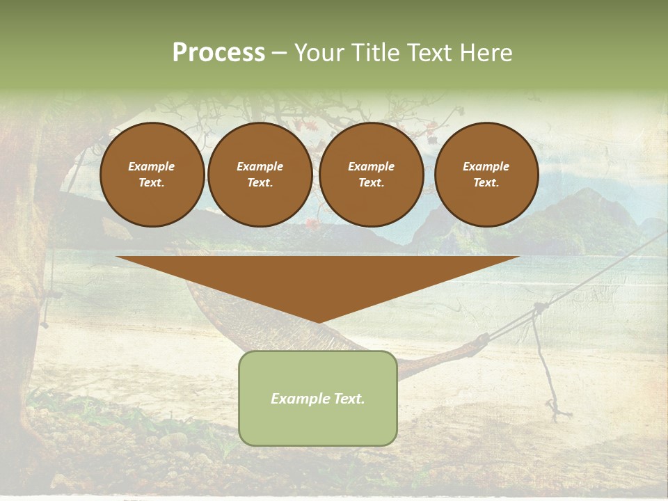 Tropical Scene PowerPoint Template