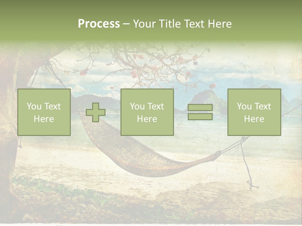 Tropical Scene PowerPoint Template
