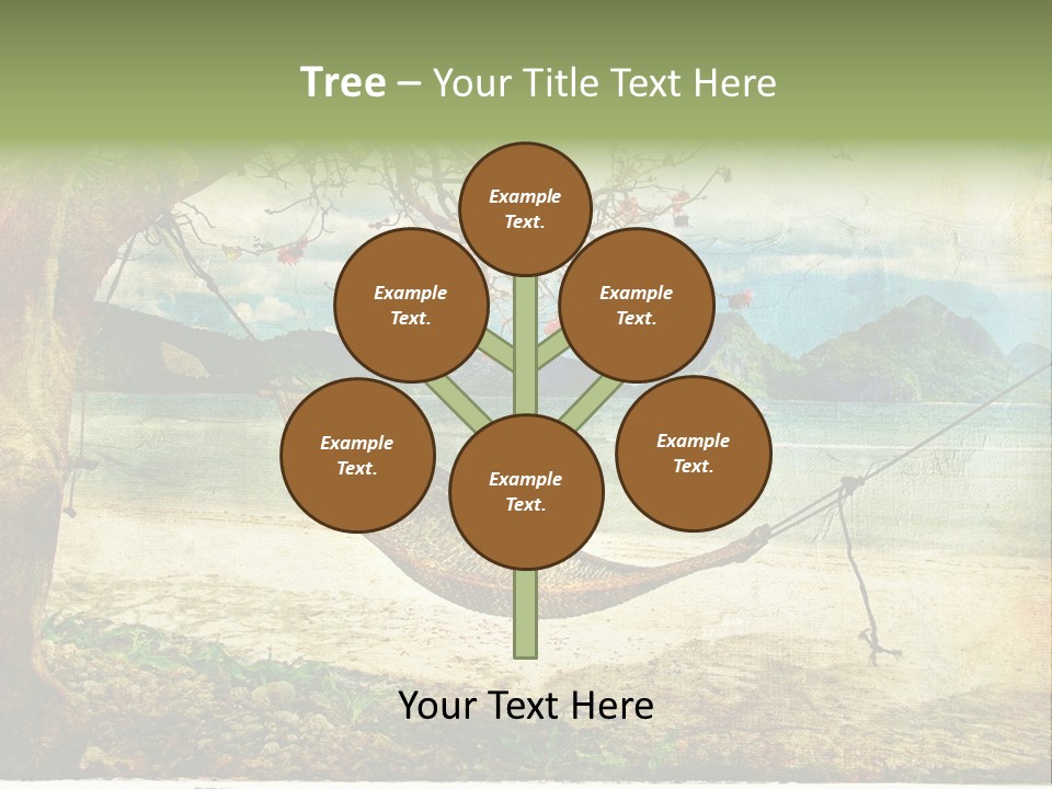 Tropical Scene PowerPoint Template