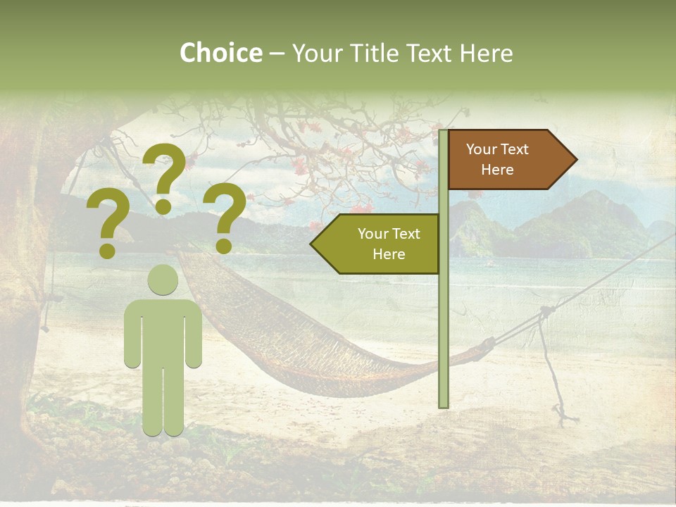 Tropical Scene PowerPoint Template