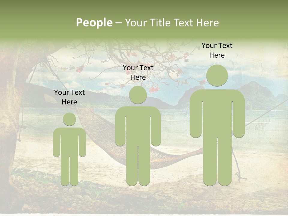 Tropical Scene PowerPoint Template