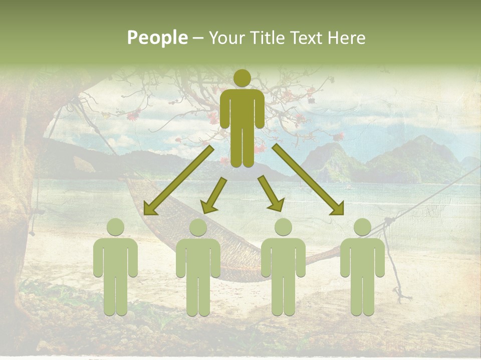 Tropical Scene PowerPoint Template