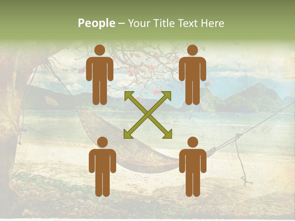 Tropical Scene PowerPoint Template