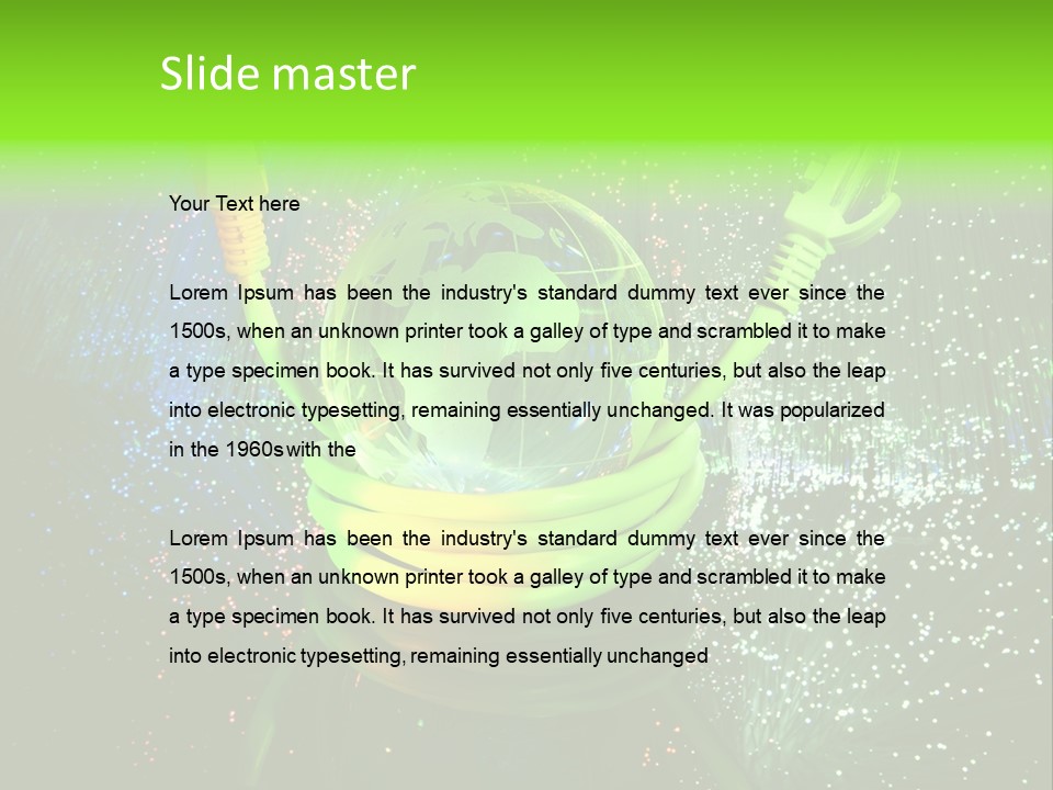 Technology Background PowerPoint Template