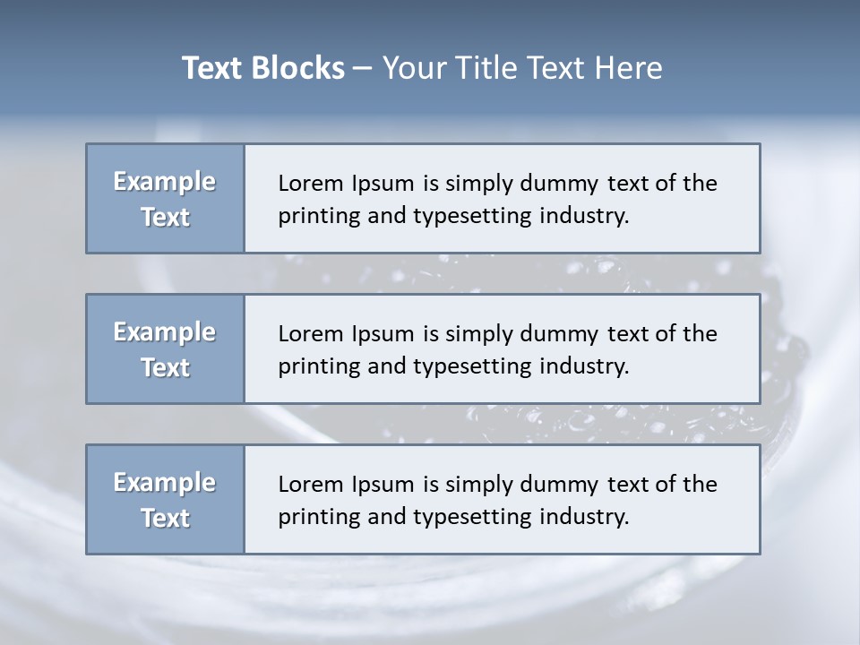 Caviar Close Up PowerPoint Template