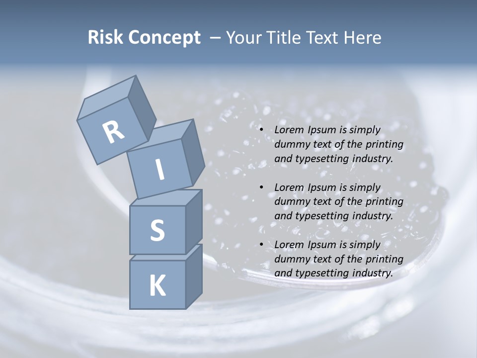 Caviar Close Up PowerPoint Template