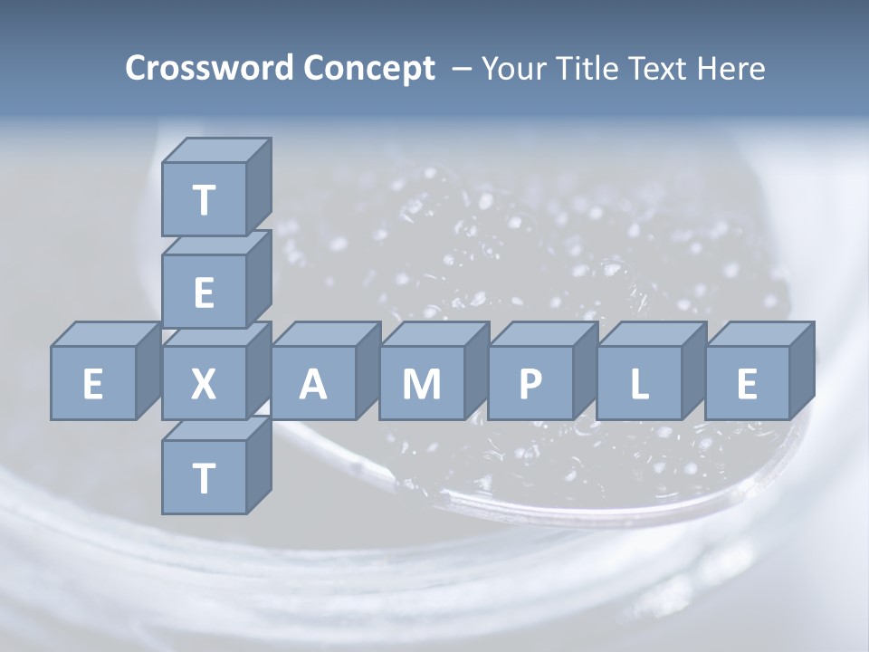 Caviar Close Up PowerPoint Template