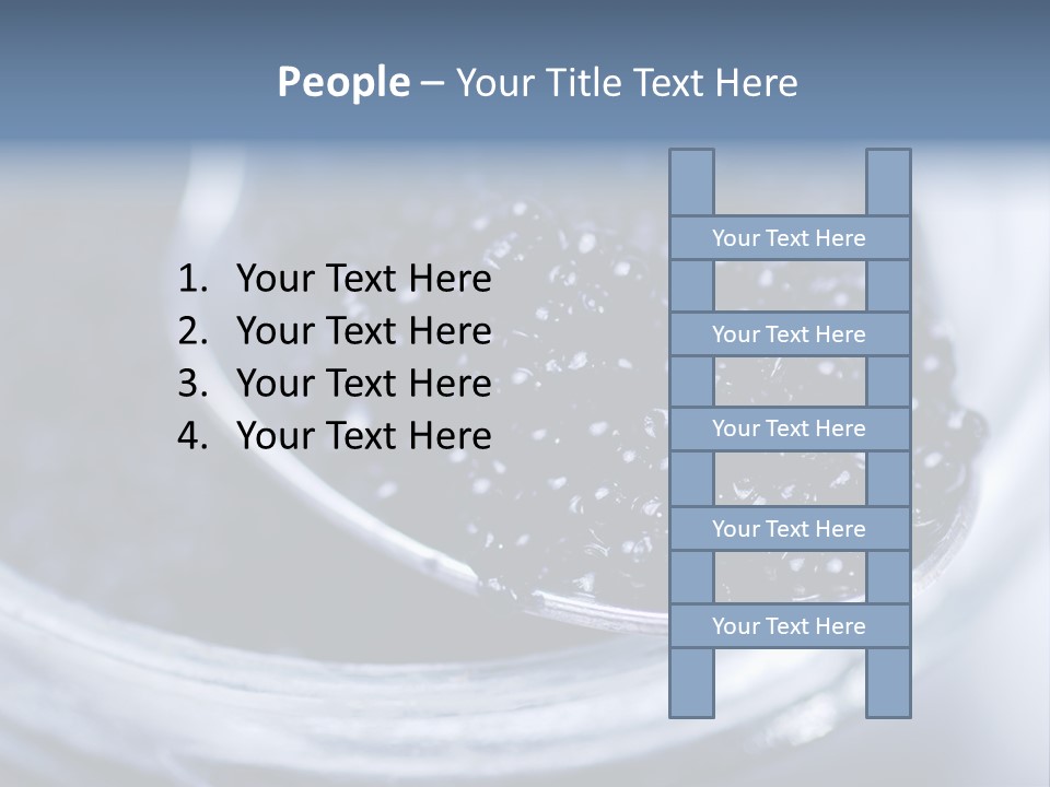 Caviar Close Up PowerPoint Template