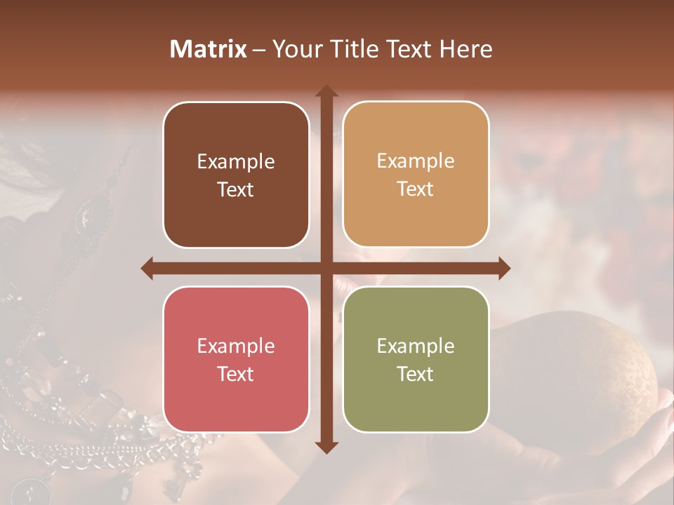 Juicy Fruit Girl PowerPoint Template