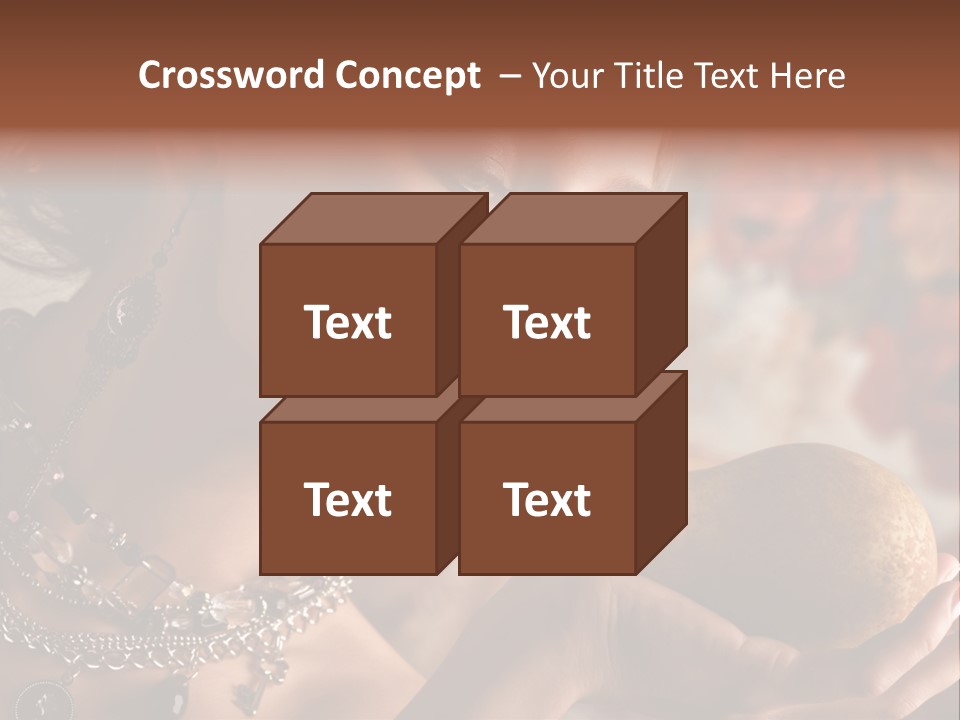 Juicy Fruit Girl PowerPoint Template