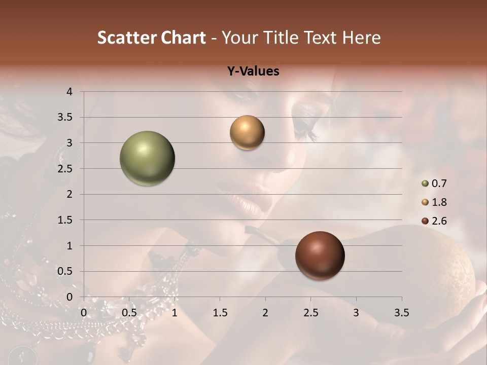 Juicy Fruit Girl PowerPoint Template