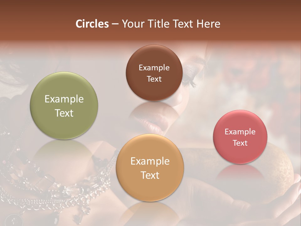 Juicy Fruit Girl PowerPoint Template