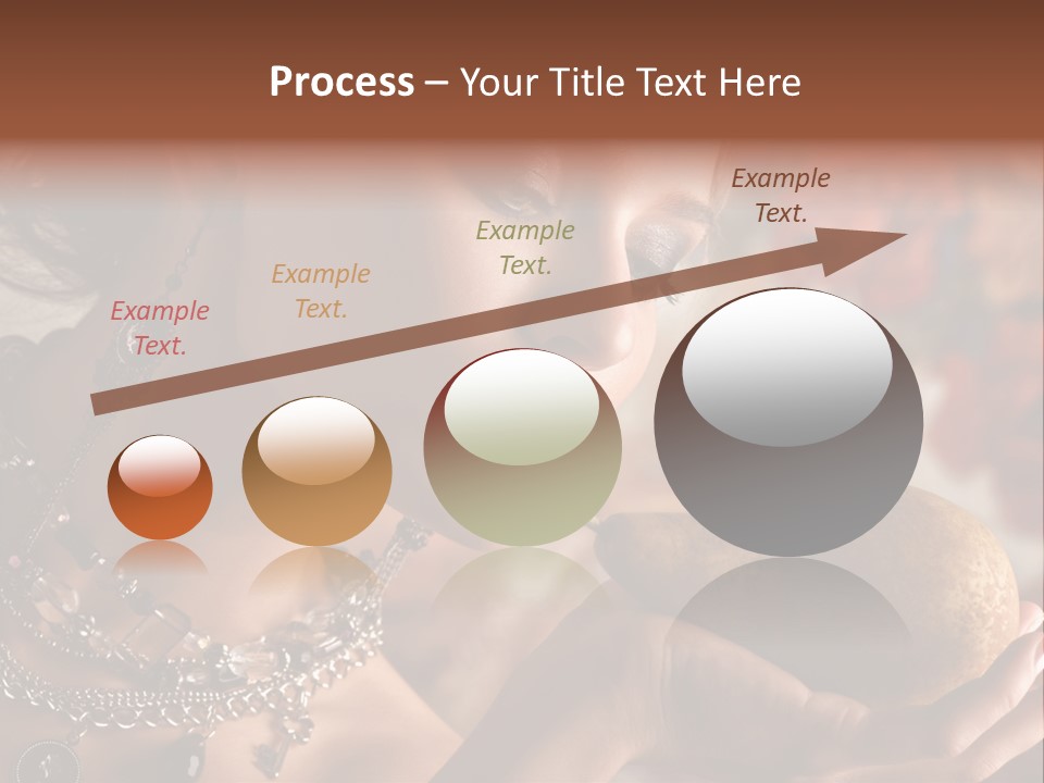 Juicy Fruit Girl PowerPoint Template