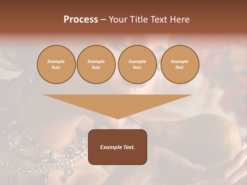 Juicy Fruit Girl PowerPoint Template