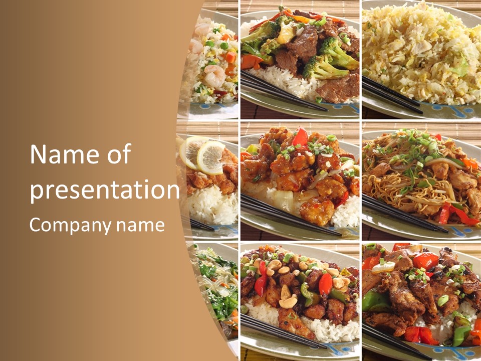 Asian Food PowerPoint Template