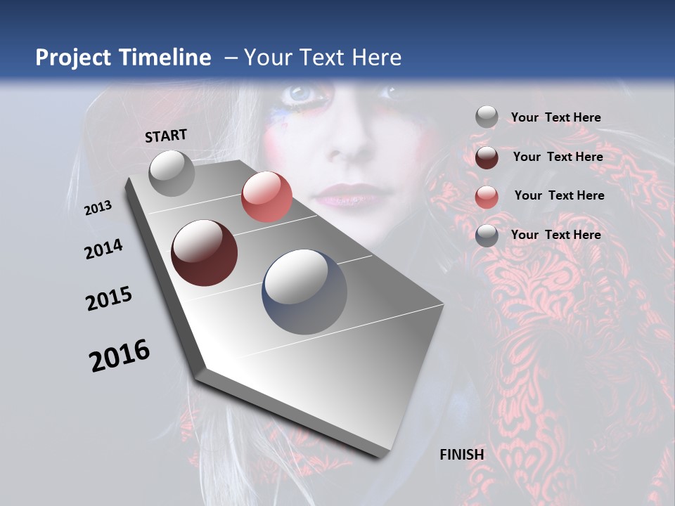 Beautiful Looking Art PowerPoint Template