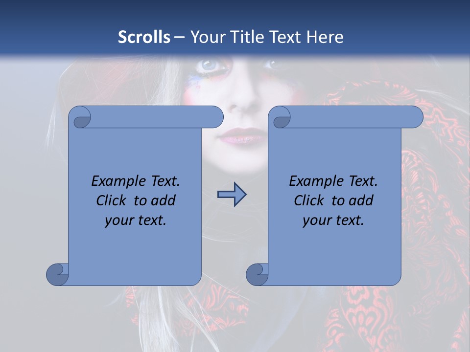 Beautiful Looking Art PowerPoint Template
