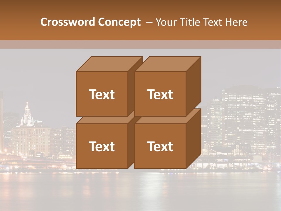 America New York City PowerPoint Template