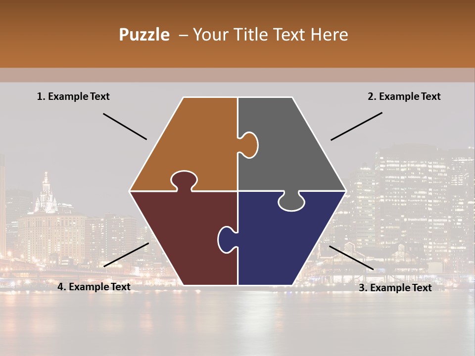 America New York City PowerPoint Template