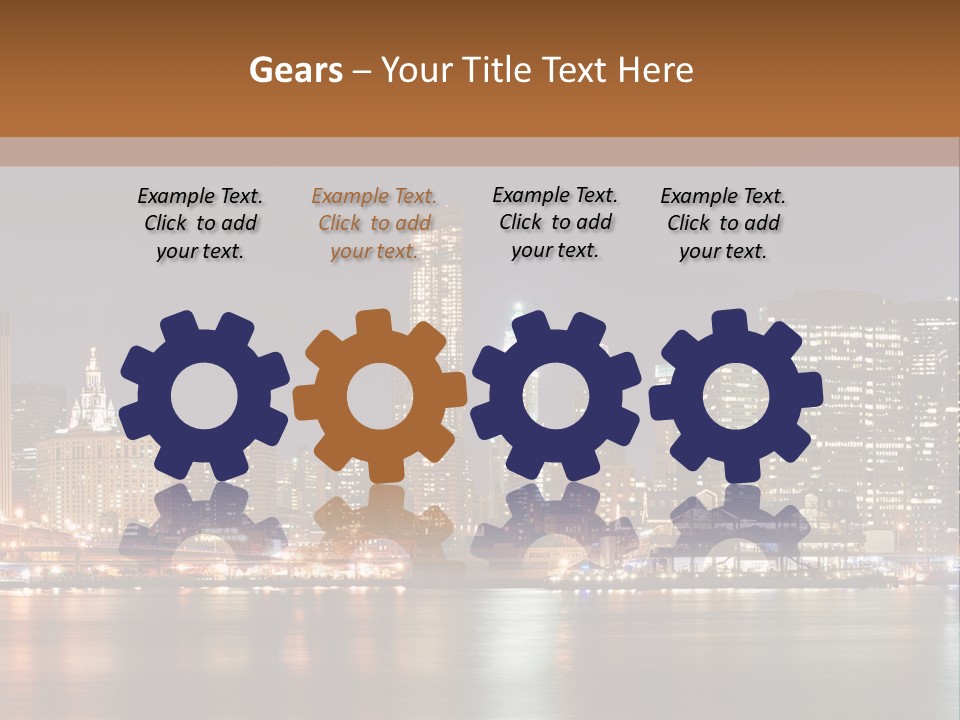 America New York City PowerPoint Template