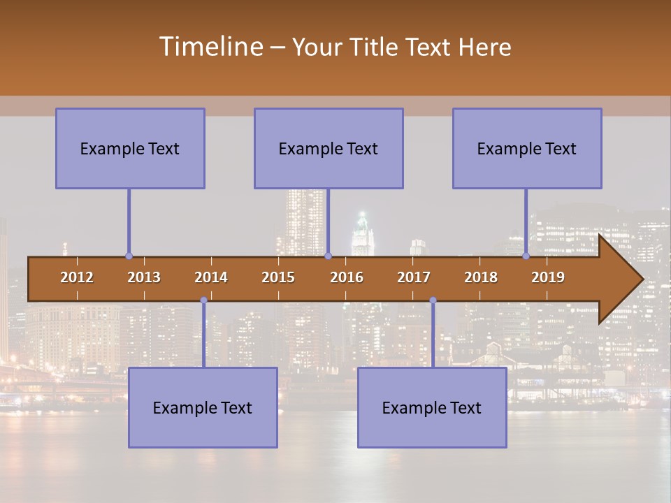 America New York City PowerPoint Template