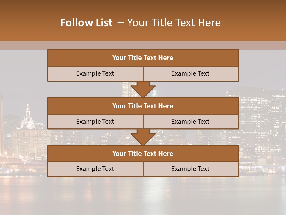 America New York City PowerPoint Template